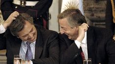 Alberto Fernández y Néstor Kirchner.