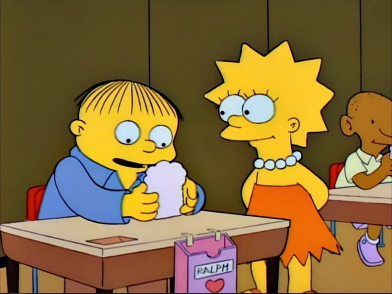 San Valentín: la historia de la tarjeta de Los Simpson