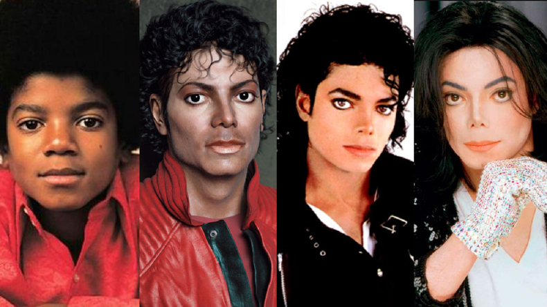 La IMPRESIONANTE TRANSFORMACIÓN de MICHAEL JACKSON: así se veía ANTES ...