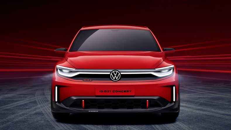 El Volkswagen ID. GTi fue presentado como concept.