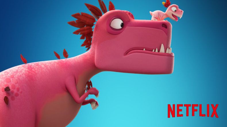 Dinosaurios despistados la miniserie animada de Netflix
