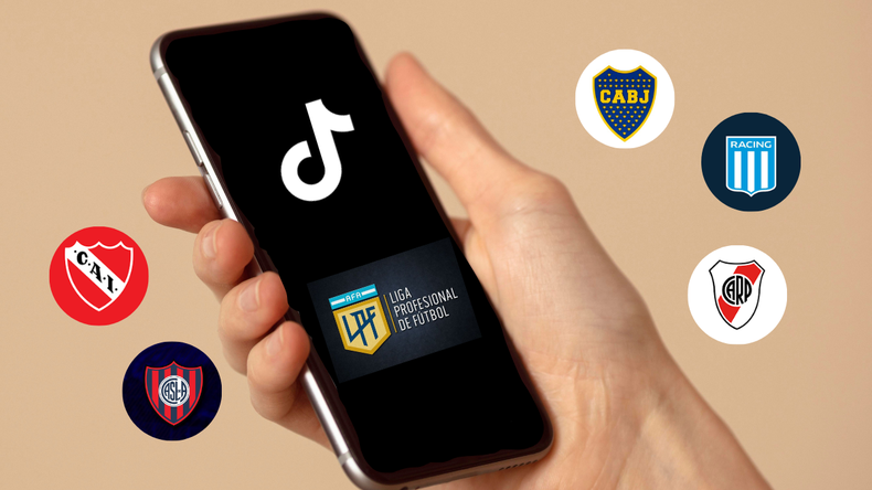 Los cinco grandes ocupan los primeros puestos en TikTok.