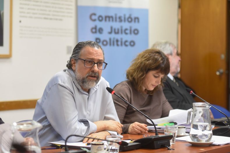 Comisión de juicio político en Diputados.