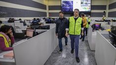 El jefe de Gobierno porteño visitó este sábado el Centro Único de Coordinación y Control (CUCC) en el barrio de Chacarita.