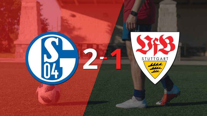 Schalke 04 le ganó a Stuttgart en su casa por 2-1