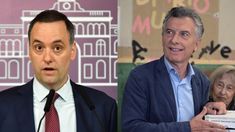 Manuel Adorni / Guillermo Francos Manuel Adorni / Guillermo Francos