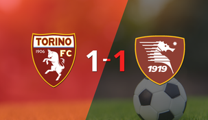 empate a uno entre torino y salernitana