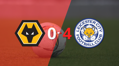 Contundente 4-0 de Leicester City en su visita a Wolverhampton