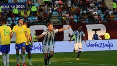 Luciano Gondou le dio el triunfo a Argentina contra Brasil en el Preolímpico y el pase a los Juegos Olímpicos. Luciano Gondou le dio el triunfo a Argentina contra Brasil en el Preolímpico y el pase a los Juegos Olímpicos.