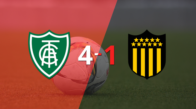 goleada de america-mg a penarol con doblete de gonzalo mastriani incluido