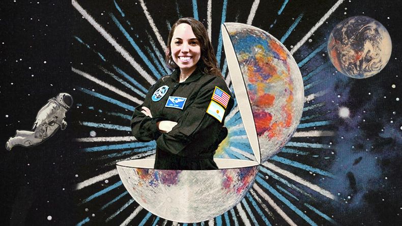 De Argentina al espacio: el sueño de pequeña que poco a poco convierte en realidad.&nbsp;