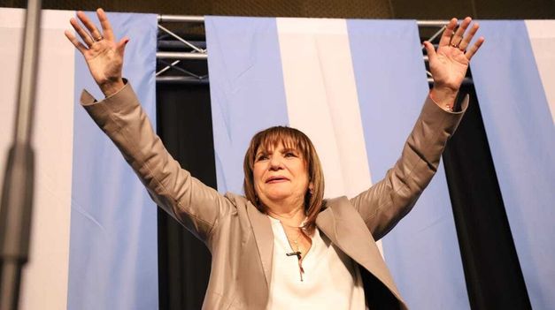 La exministra de De la Rúa y Macri habló en Palermo.