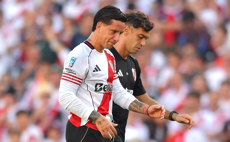 River confirmó que Driussi sufrió un desgarro grado 3.