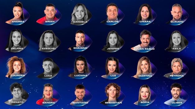 La salida de Luca dejó un total de 17 participantes, sin contar el ingreso de Katia.