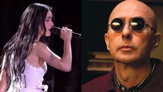 Solari respaldó a Espósito en su verción de uno de los temas emblemáticos del rock. Solari respaldó a Espósito en su verción de uno de los temas emblemáticos del rock.