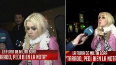 La furia de Militta Bora contra un cronista: Cuando tu mamá esté internada, voy a decir que está actuando La furia de Militta Bora contra un cronista: Cuando tu mamá esté internada, voy a decir que está actuando