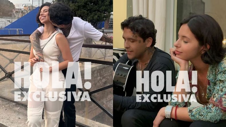 Christian Nodal y Ángela Aguilar confirmaron su romance en una entrevista.
