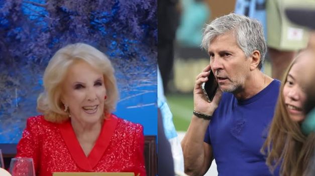 Qué lindo hablar con vos, fueron las palabras de Jorge Messi a Mirtha Legrand