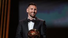 Lionel Messi, ganador de ocho Balones de Oro. Lionel Messi, ganador de ocho Balones de Oro.