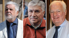 Julio De Vido, Lázaro Báez y Neson Periotti, otros tres acusados en la causa Vialidad. Julio De Vido, Lázaro Báez y Neson Periotti, otros tres acusados en la causa Vialidad.