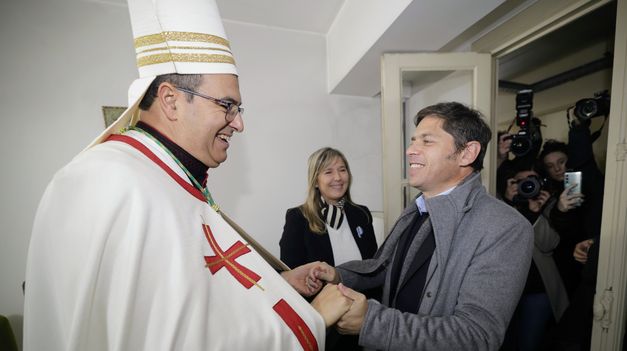 Axel Kicillof participó del Tedeum en la Catedral de La Plata