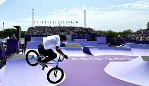Maligno Torres ganó el oro en BMX freestyle.