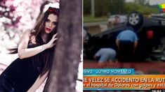 Barbie Vélez se accidentó en la Ruta 2 Barbie Vélez se accidentó en la Ruta 2