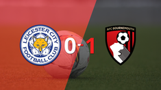 por la minima diferencia, bournemouth se quedo con la victoria ante leicester city en el estadio king power stadium