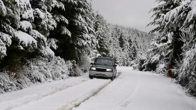 Hay alerta por nevadas intensas en la zona de la Cordillera.