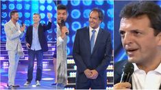 Tinelli juntó a los presidenciables: Scioli, Macri y Massa con sus esposas y sus imitadores Tinelli juntó a los presidenciables: Scioli, Macri y Massa con sus esposas y sus imitadores