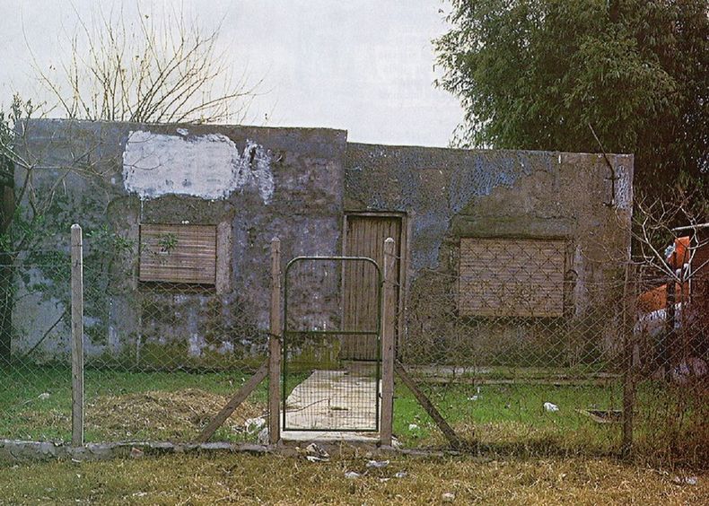 La casa natal de Maradona en Villa Fiorito.