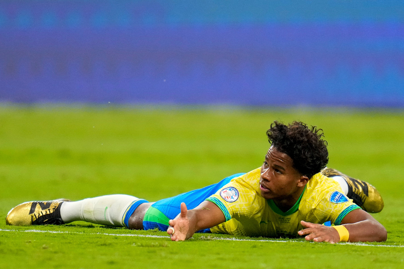 Endrick, el reemplazante de Vinicius suspendido, fue de lo mejor de Brasil.