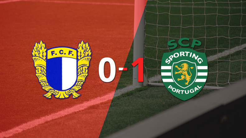 Famalicão cayó frente a Sporting Lisboa 1-0 con un gol de Pedro Gonçalves