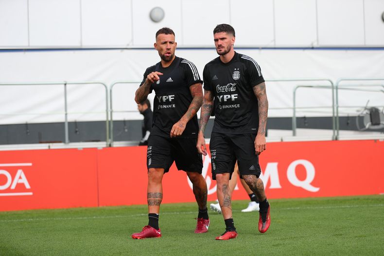 La Selección se entrena a puertas cerradas en la ciudad de Bilbao.