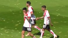 Enzo Pérez le dedicó el primero gol de River a Marcos Rojos Enzo Pérez le dedicó el primero gol de River a Marcos Rojos