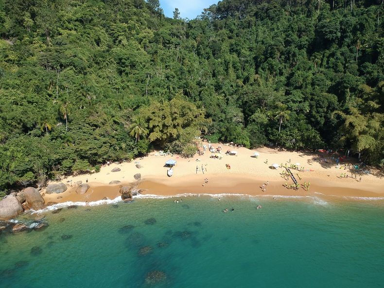 La zona de Ubatuba cuenta con alrededor de 100 playas
