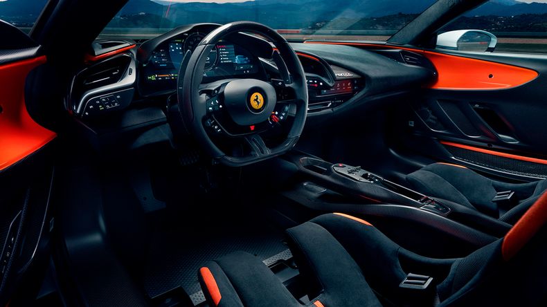 Interior del Stradale.