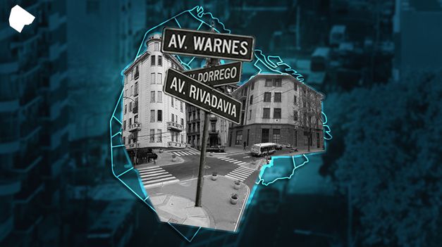 La Ciudad de Buenos Aires está dividida en polígonos que cambian los nombres de las calles para evitar numeraciones largas.