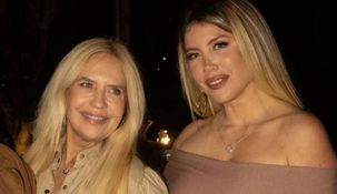 Nora Colosimo y Wanda Nara. Nora Colosimo y Wanda Nara.