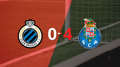 Club Brugge cayó ante Porto con dos goles de Mehdi Taremi