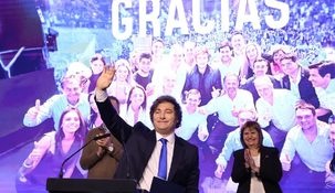 Javier Milei habló tras el triunfo en las legislativas.