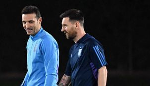 La Selección argentina ya piensa en el partido contra Polonia. La Selección argentina ya piensa en el partido contra Polonia.