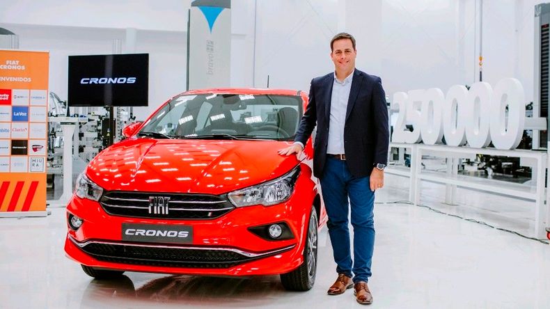 Martin Zuppi, presidente de Fiat Argentina.