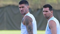 La Selección argentina, con Lionel Messi, entrenó con la cabeza puesta en Suiza.&nbsp;