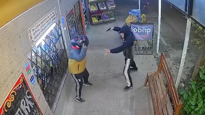 El hecho ocurrió este jueves a las 20 en la calle 16 al 2700