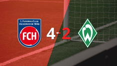 heidenheim gana 4-2 a werder bremen con doblete de eren dinkci heidenheim gana 4-2 a werder bremen con doblete de eren dinkci
