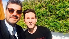 El encuentro de Marcelo Tinelli y Lionel Messi en Europa El encuentro de Marcelo Tinelli y Lionel Messi en Europa
