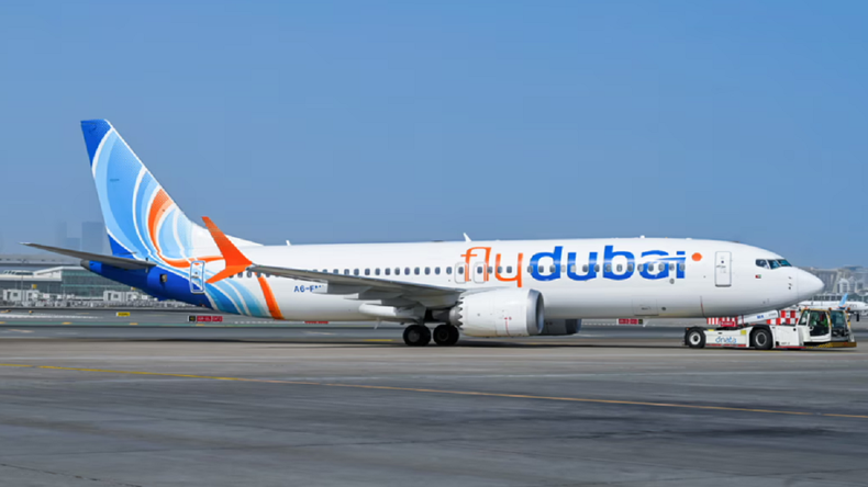 El hecho ocurrió en un avión de Flydubai.