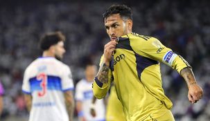 Paredes: gol y figura en su debut en Copa Libertadores.