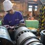 El uso de la capacidad industria mejoró en marzo. El uso de la capacidad industria mejoró en marzo.